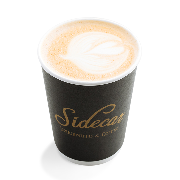 Vanilla Latte Sidecar Doughnuts